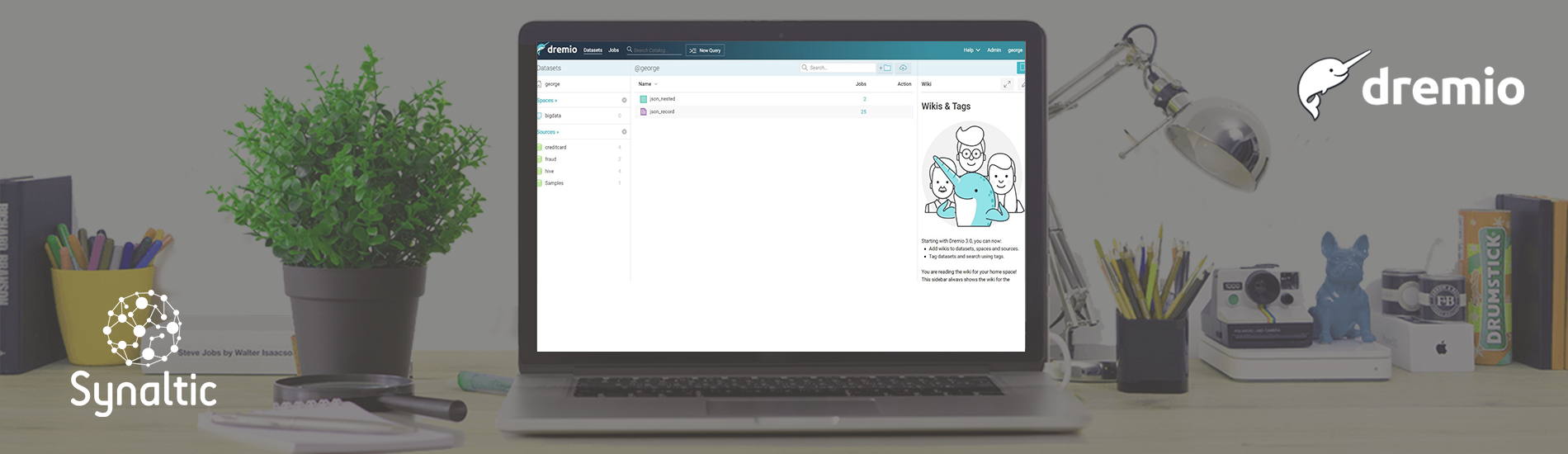 bandeau du partenaire Dremio c&rsquo;est quoi ?